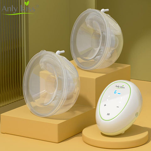 Anly Kiss Electric Breast Pump USB Chargable Silent Wearable Hands-Free-TB00671-Veeddydropshipping