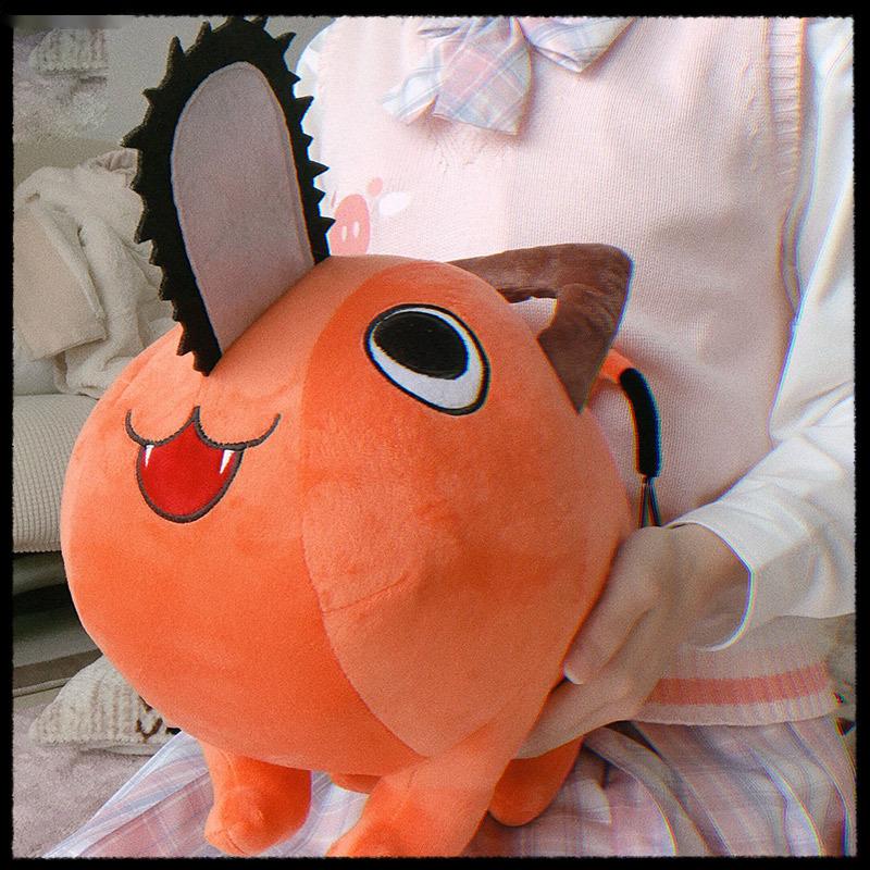 Anime Chainsaw Man Plush Toy Pochita Pendant Keychain Plush Dolls-TB01551-Veeddydropshipping