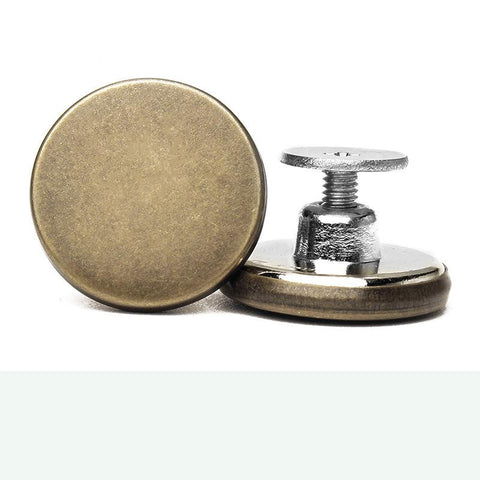 Screw Bronze Metal Buttons for Clothing Pants-HA00023-Veeddydropshipping