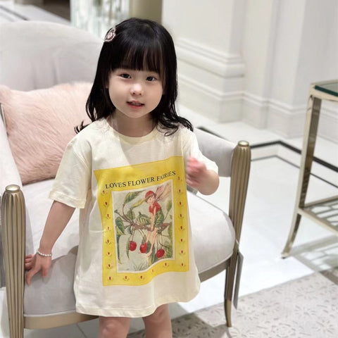 Pre-sale Summer Boys and girls&#39; short sleeve T-shirt High quality-TB01157-Veeddydropshipping