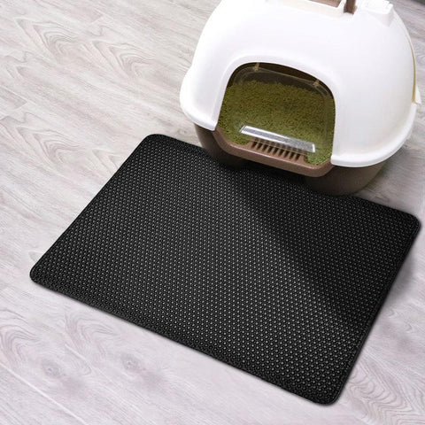 Waterproof Pet Cat Litter Mat Double Layer-HA01398-Veeddydropshipping