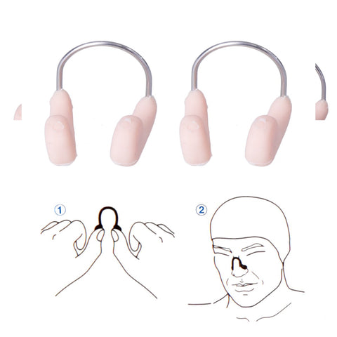 6PCS Waterproof Swimming Nose Clip Anti-choking Professional Swimming -OS00155-Veeddydropshipping