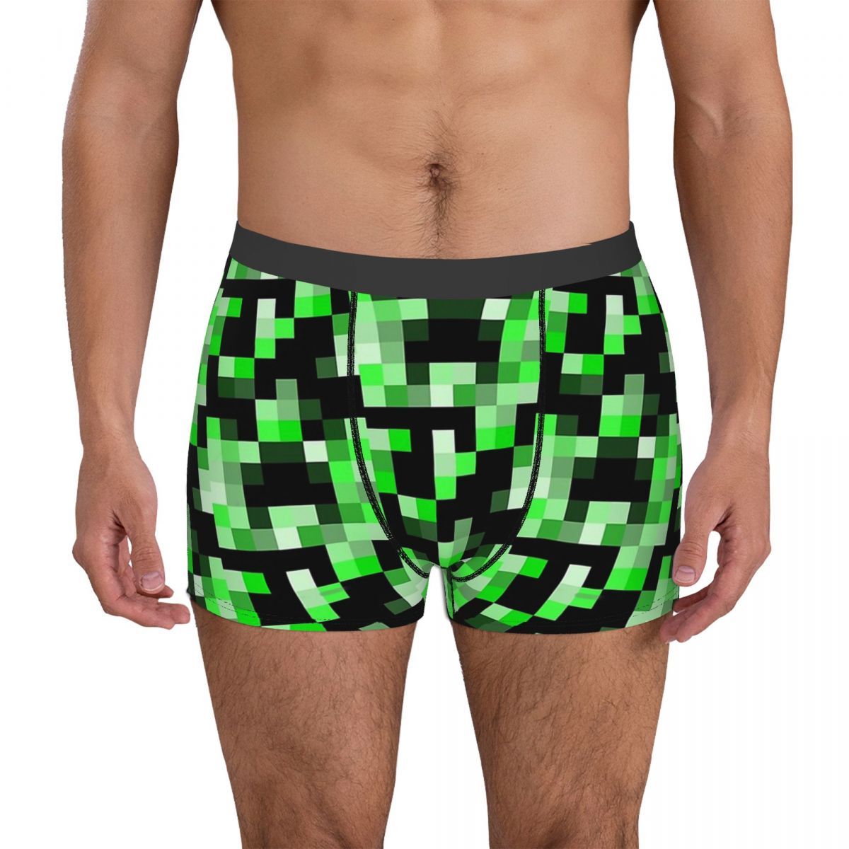 Breathbale Panties Male Underwear Sexy Shorts Boxer Briefs-MF01473-Veeddydropshipping