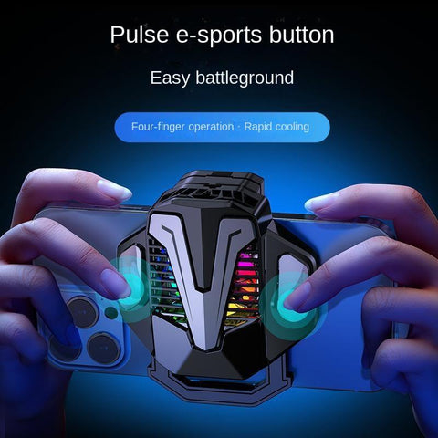 Cooling Fan Phone Mobile Phone Radiator PUBG button Turbo Hurricane Game Cooler Cell-PA00678-Veeddydropshipping