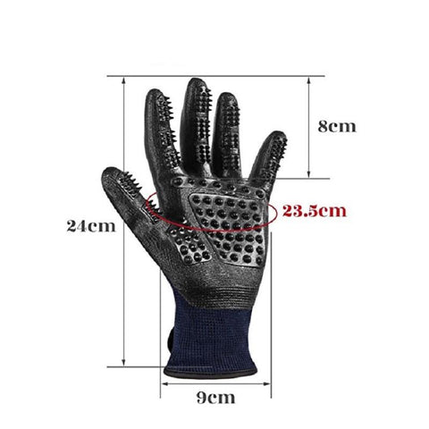 Pet Grooming Gloves Dog Cat Hair Cleaning Brush-HA01402-Veeddydropshipping