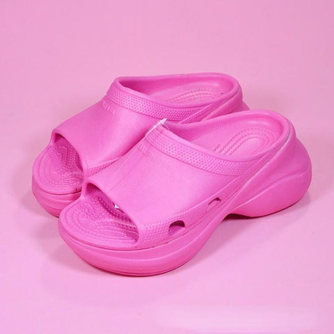 Women&#39;s Platform Open Toe Casual Slippers-BS01152-Veeddydropshipping