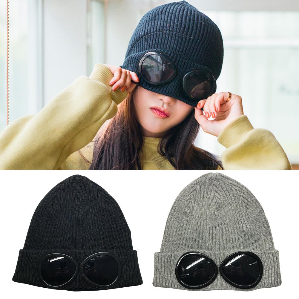 Outdoor Keep Warm Cycling Protective Ski Cap Multifunctional Sports With Sunglasses -OS01092-Veeddydropshipping