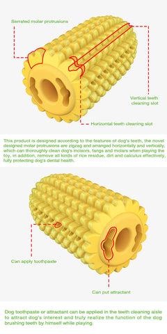 Pet Simulation Chew Corn Dog Teething-HA01512-Veeddydropshipping
