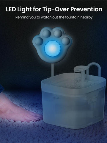 Cat Water Fountain Motion Sensor-HA01989-Veeddydropshipping