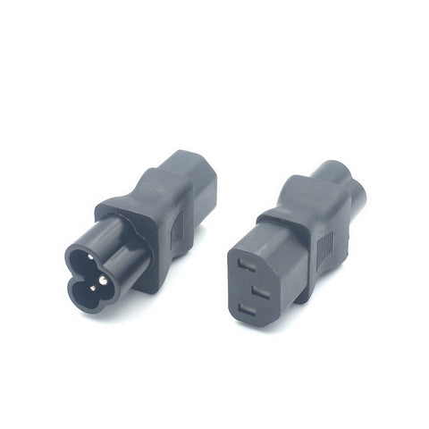 IEC 320 C13 3Pole Female To C6 Male AC Power Converter C13-C6-CE00220-Veeddydropshipping