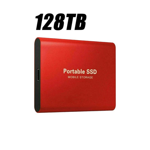Portable High-speed Solid State Drive 2TB 4TB 8TB 16TB 64TB SSD Mobile Hard -CE01381-Veeddydropshipping