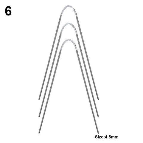 Stainless Steel Knitting Needles Round Ring-HA00010-Veeddydropshipping