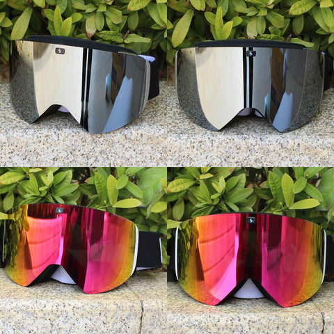 Layer Polarized Lens Skiing Anti-fog UV400 Snowboard Goggles-OS01504-Veeddydropshipping