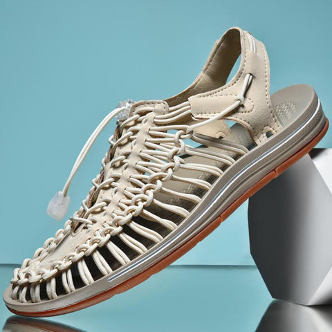 Design Beach Sandals Breathable Casual Flat Male Sandals-BS01494-Veeddydropshipping