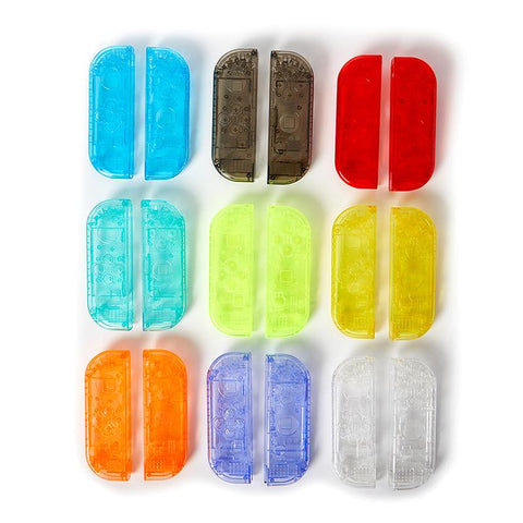 Switch Gamepad Replacement Case Clear Transparent Shell Cover -CE01367-Veeddydropshipping