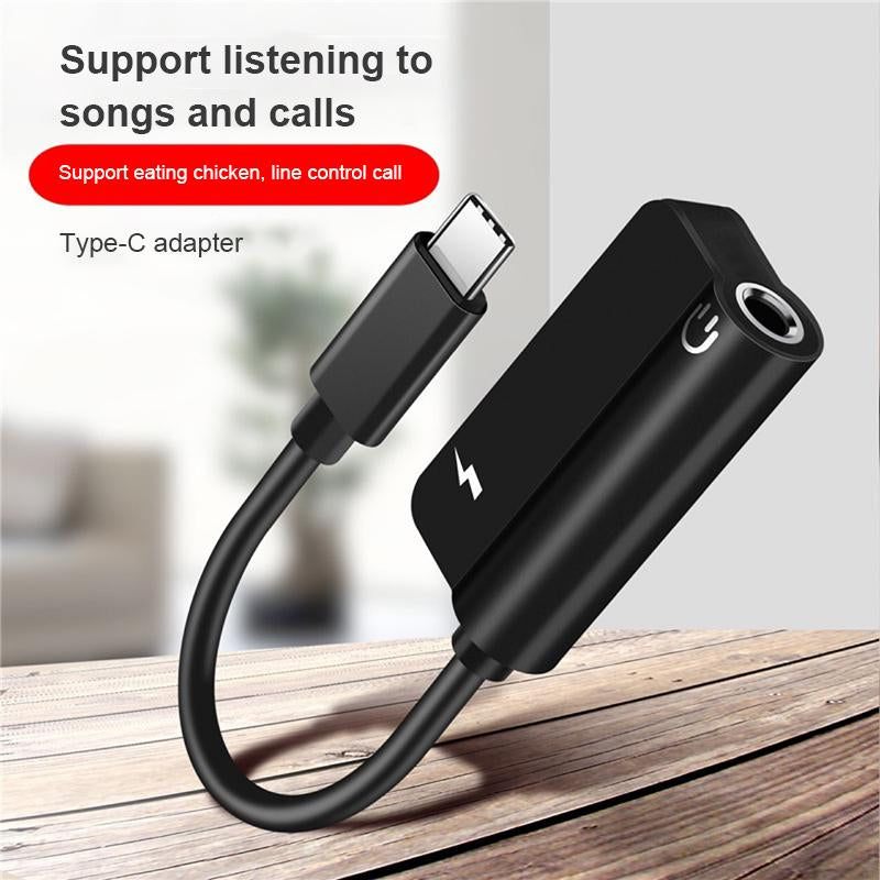 RYRA USB Type C To 3.5mm Earphone Audio Cable For Samsung Galaxy S20 S21 S22 Ultra Note 20 Plus-PA00970-Veeddydropshipping