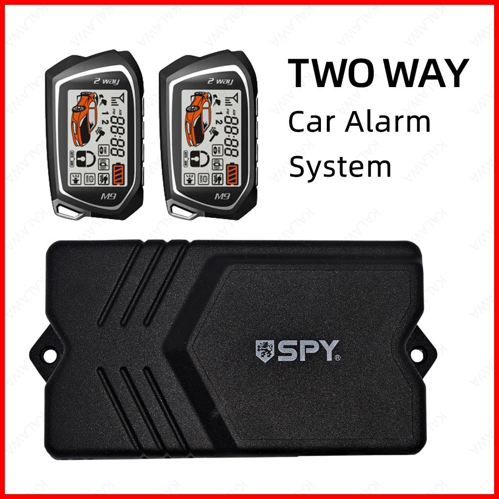 Germany Spy Two Way Car Alarm System Remote Wireless Engine Start Security 2-AM00581-Veeddydropshipping