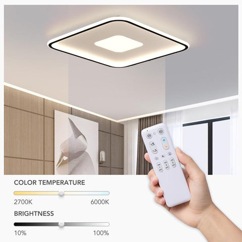LED Ceiling Light  Remote Dimmable Neutral Adjustable-TI00297-Veeddydropshipping
