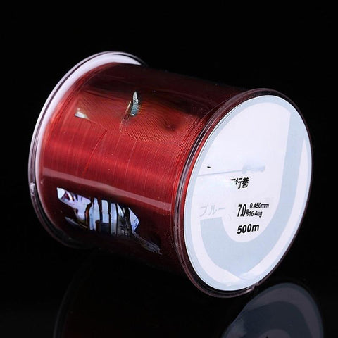 500M Fishing Line Justron Nylon Super Strong Wear-resistant 2LB - 40LB 7 Colors -OS00419-Veeddydropshipping