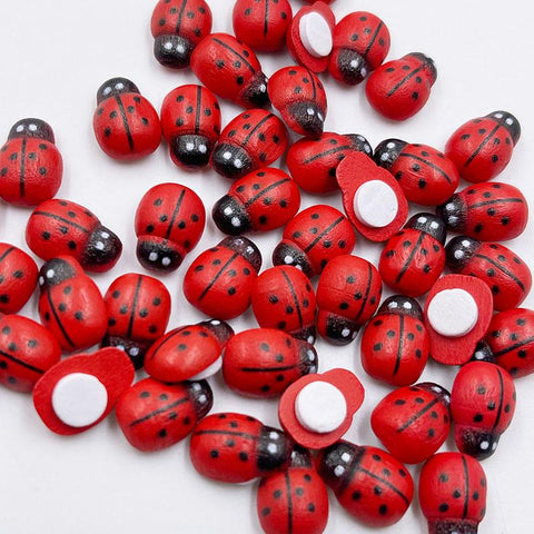 Wood Glue Ladybug Bee DIY Gift Party Decoration-HA00135-Veeddydropshipping