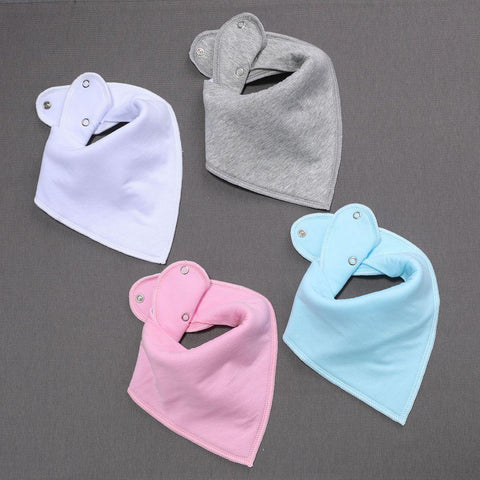 1Pc Baby Bandana Bibs Organic Cotton Baby Feeding Bibs for Drooling and Teething-Veeddydropshipping-1