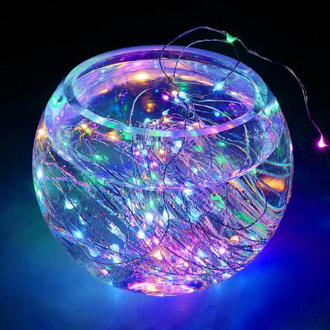 LED String Lights Led Fairy Lights Button Battery Operated Garland Light for Outdoor-TI00944-Veeddydropshipping