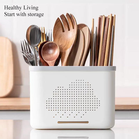 Chopsticks Tube Organizer Spoon Fork Cutlery Storage-HA00921-Veeddydropshipping