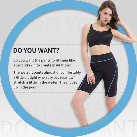 Neoprene Shorts 2 mm Diving Shorts Keep Warm Suitable for Aerobic Surfing Swimming -OS00255-Veeddydropshipping