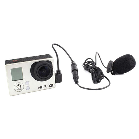3.5mm Active Clip Microphone with Mini USB Audio Adapter Mic Cable-CE00466-Veeddydropshipping