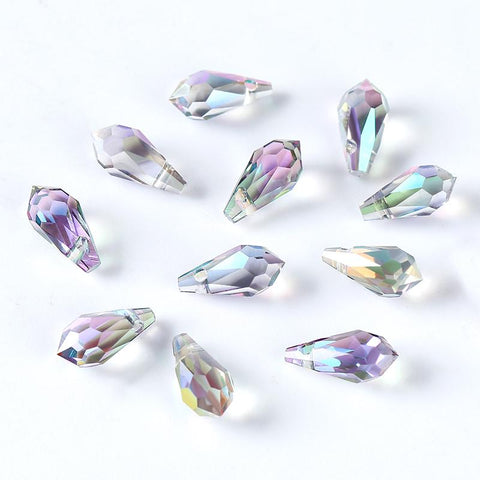 Luxury Beads Teardrop Pear Shape Crystal Glass for  Jewelry Making-JW01642-Veeddydropshipping