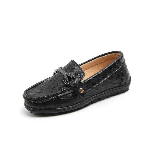 Children Leather Shoes 2022 Spring and Autumn New Boys Moccasin Shoes-TB00116-Veeddydropshipping