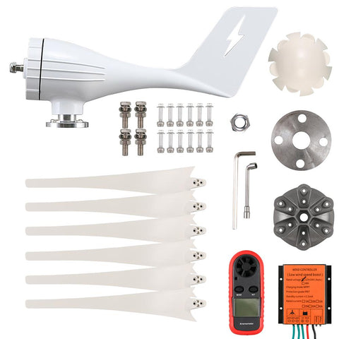 Wind Turbine Generato With Charge Controller-TI00650-Veeddydropshipping