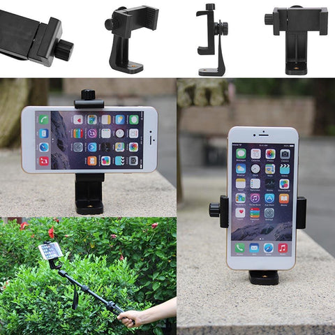360 Degree Mobile Phone Clip Compatible With All 1/4 Screw Cellphone Holder -CE00402-Veeddydropshipping