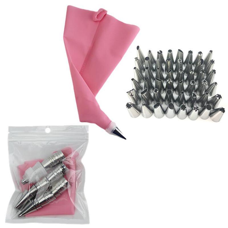 Silicone Pastry Bags Tips Piping Nozzle Cream-HA01202-Veeddydropshipping