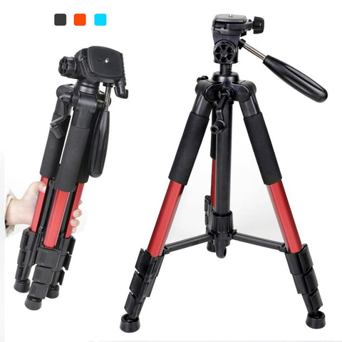 Q111 Professional Portable Travel Aluminum Camera Tripod&amp;Pan Head -CE00319-Veeddydropshipping