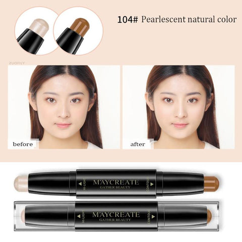 Highlight Shadow Repair Stick Facial Concealer Makeup-BH00725-Veeddydropshipping