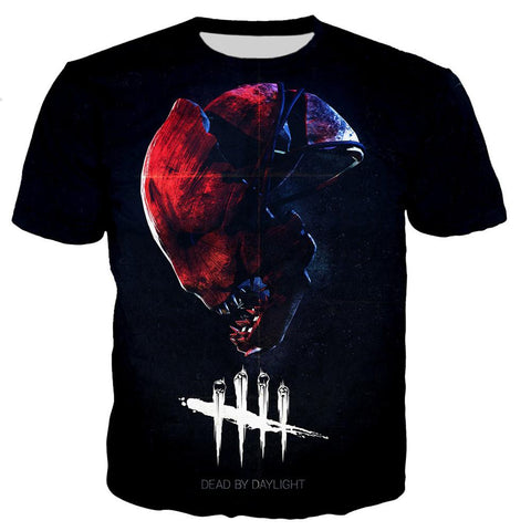 Printed Dead Daylight Oversized T-Shirt  Men Women-MF00109-Veeddydropshipping