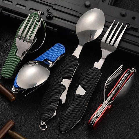 Pocket Stainless Steel Outdoor Camping Picnic Cutlery Knife-OS01321-Veeddydropshipping