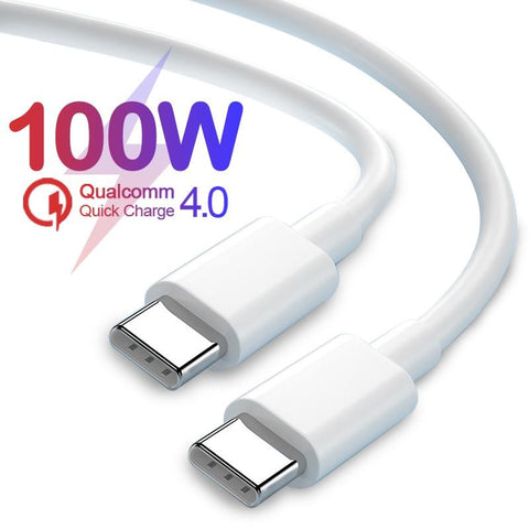PD 100W USB C to Type-C Cable Fast Charge Data Sync Cable For Mobile Phone-PA00397-Veeddydropshipping