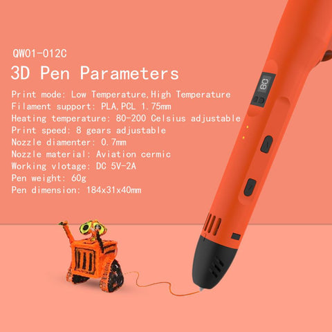 3D Pen Temperature Dual Modes-CO01242-Veeddydropshipping