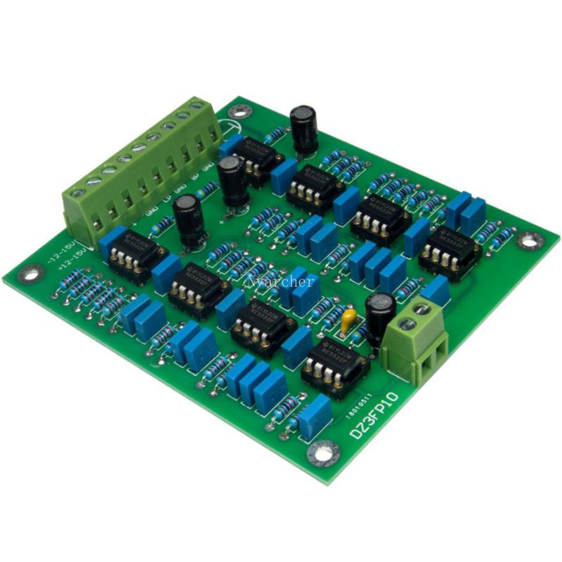 Bass Midrange Treble 3Way Crossover Audio Board  NE5532P Frequency Divider-CE00915-Veeddydropshipping