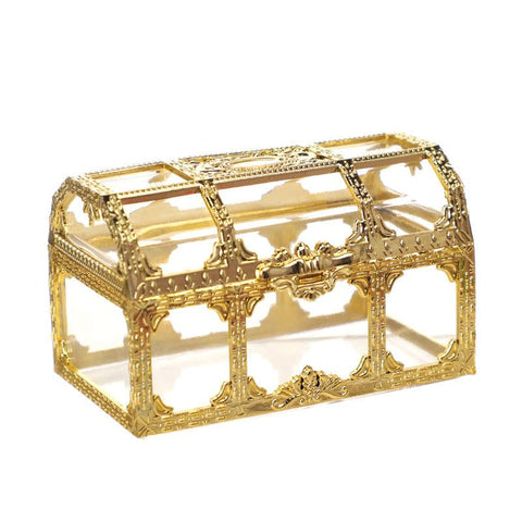 Vintage Golden Pirate Treasure Storage Box-HA00811-Veeddydropshipping