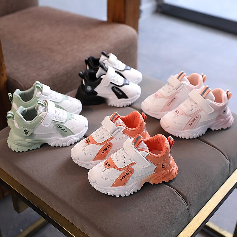 Size 21-35 Children Damping Casual Sneakers Boys Wear-resistant Sneakers-TB00108-Veeddydropshipping