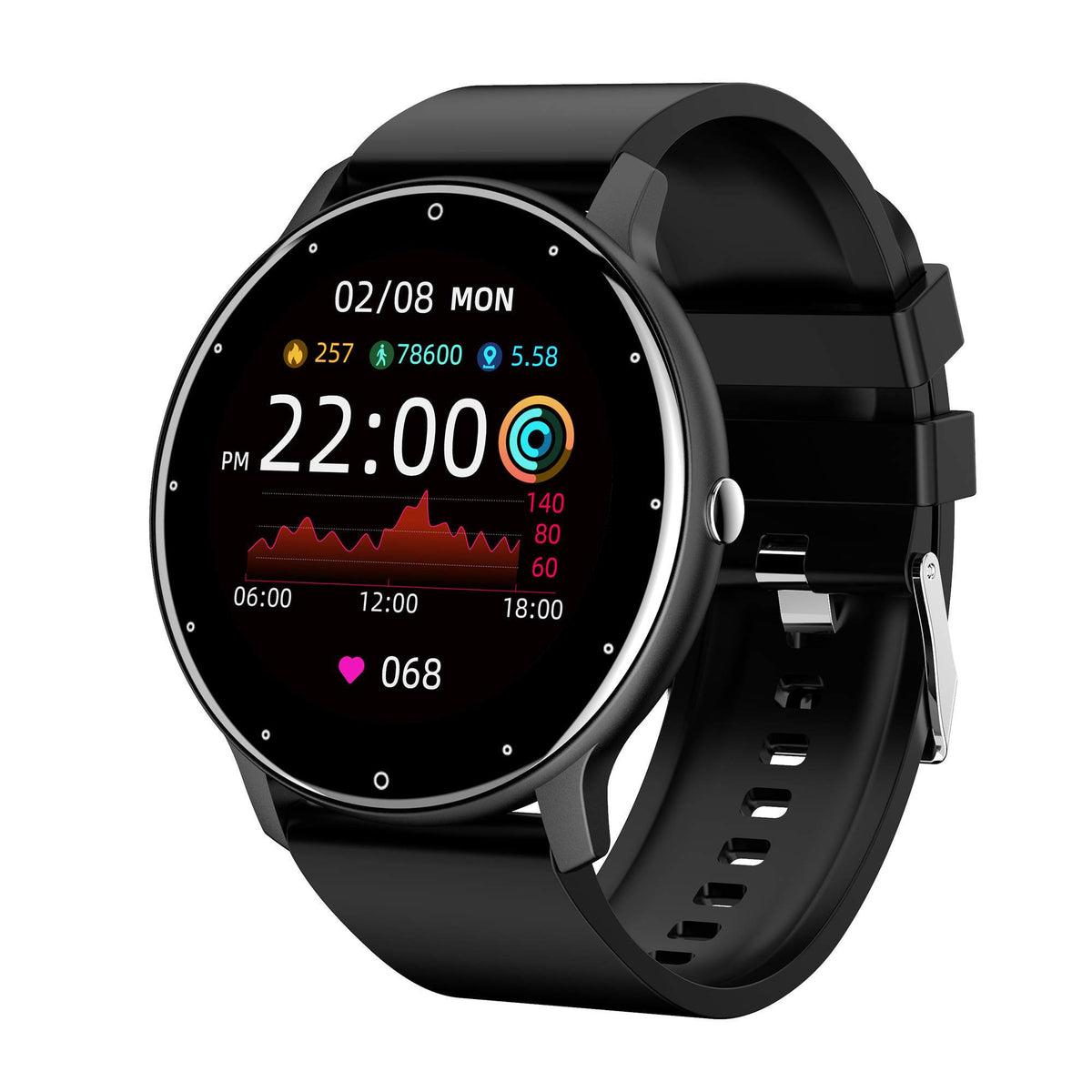Tracker Weather Display Waterproof Sport Bluetooth Call Smartwatch -JW00793-Veeddydropshipping