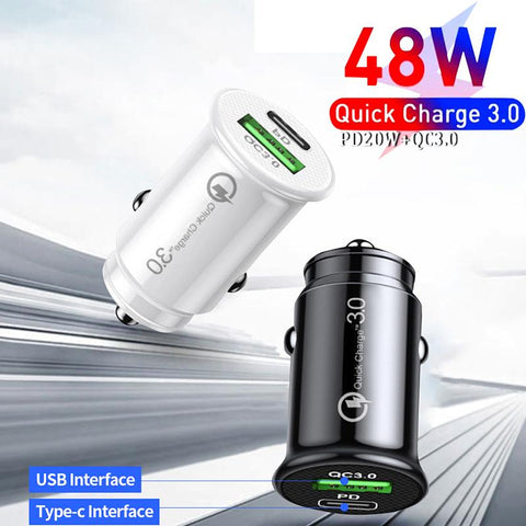 Car Charger For iPhone 12 Pro Max 11 XR XS-PA01170-Veeddydropshipping