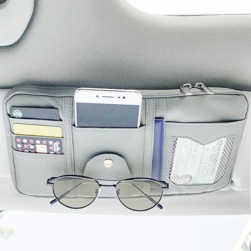 Storage Holder Car Styling Visor Clip Sunglasses Holder Card-AM01329-Veeddydropshipping