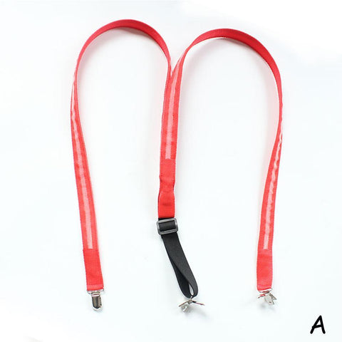 Unisex 3 Clips-on Braces Vintage Elastic Y-shape-Veeddydropshipping