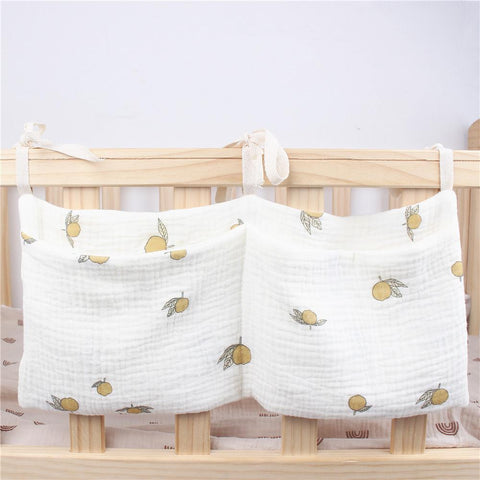 Baby Crib Storage Bag Nappy Organizer Portable Newborn Bed Headboard-TB00707-Veeddydropshipping