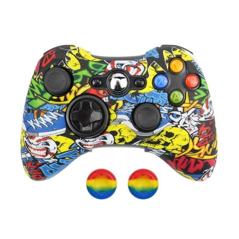 Soft Silicone Case Cover For Xbox 360 Gamepad Rubber Shell Skin -CE01390-Veeddydropshipping