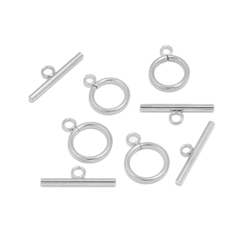 Stainless Steels Buckle  DIY Bracelet Necklace Jewelry  -JW01636-Veeddydropshipping